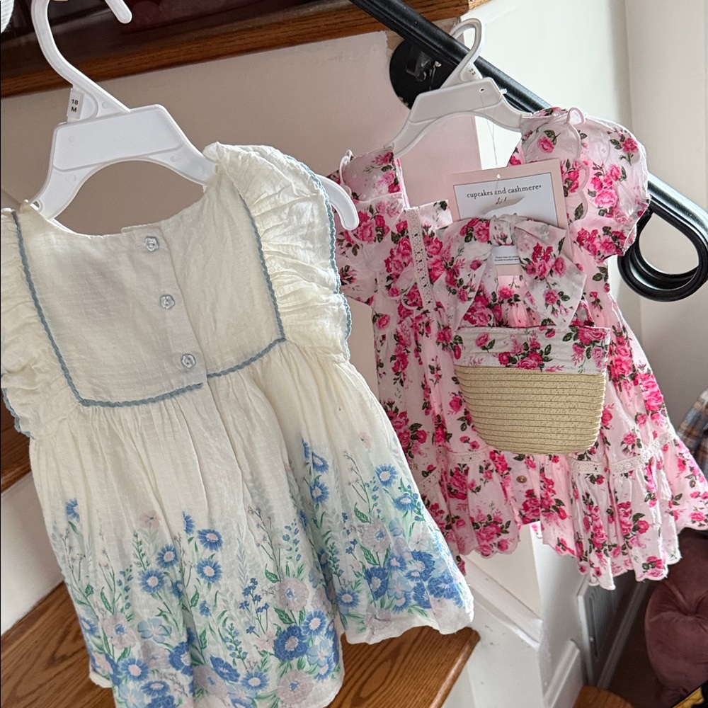 2 for 1 kids floral dresses